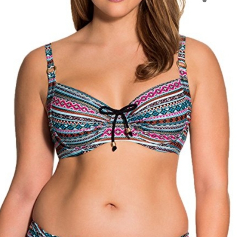 Dorina Curves Venezuela Non-Padded Underwire Bikini Top size 36 C